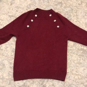Jcrew red sweater